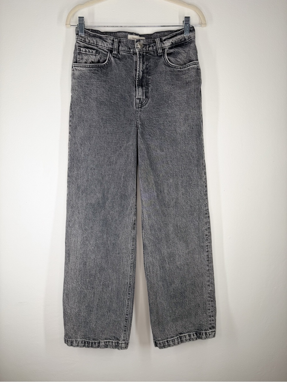 Current/Elliott The Navigator Wide Leg Jean in Mercury Wash Women’s Size 27